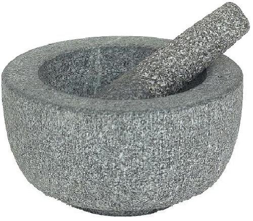 Victor Pestle and Mortar, Granite, Grey, 20 cm