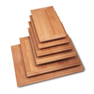 Woodmold Solid Hardwood Breadboards 3/4" THICK ALDER (CUTTINGBOARD 18"x22"x3/4" ALDER)