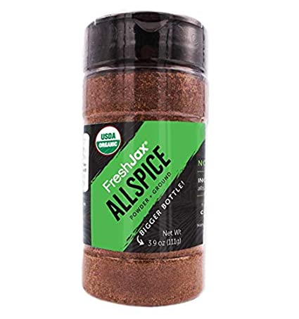 FreshJax Organic Spices, Herbs, Seasonings, and Salts (Allspice)