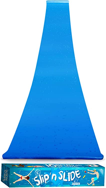 Official Giant Slip and Slide XXL | 10 Meters Slide | Premium Quality Sliding Mat | Fastest Slip'n Slide | Strongest Water Slide | Outdoor Water Sport | Game | 100% Fun | House Party | OriginalCup®