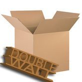 20 x Large Double Wall Cardboard Removal Boxes 18x12x12"