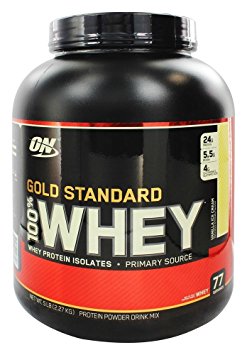 Optimum Nutrition - 100% Whey Gold Standard Protein Vanilla Ice Cream - 5 lbs.