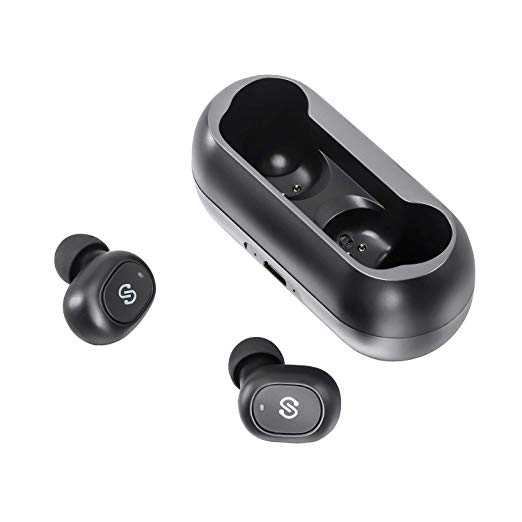 Bluetooth Wireless Earbuds, SoundPEATS Wireless Headphones Bluetooth 5.0 in Ear Stereo Sport Earphones IPX6 with Charging Case and Built-in Microphone