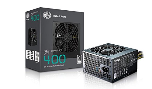 Cooler Master 400 v2 MasterWatt Lite PSU Power Device - Black