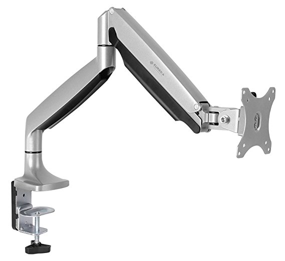 EUREKA ERGONOMIC Premium Single Monitor Stand, Full Motion Monitor Mount Arm, Fits Screen Up to 30 Inches, Aluminum