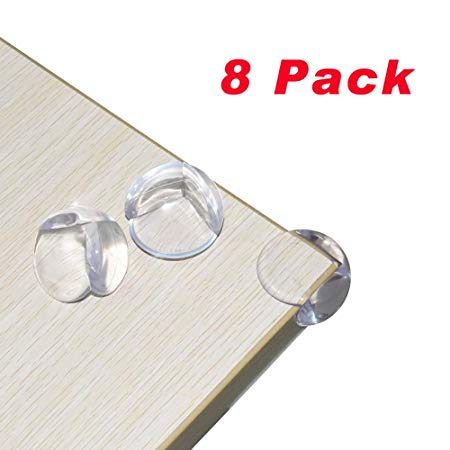 Corner Protector, Baby Proofing Table Corner Guards - 8 Pack, Clear for Baby Safety Furniture Protect by Slicemall