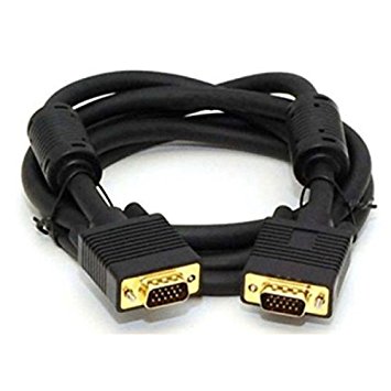 C&E CNE63127 Standard 15-Pin VGA Male to VGA Male Cable, 6-Feet