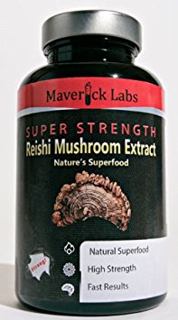 Reishi Mushroom (Strong, Powerful) Extract - 500mg - Ganoderma Lucidum - Lingzhi - Nature's Most Powerful Supplement - Added BIOPERINE For Greater Absorption! (90 Capsules Per Bottle)