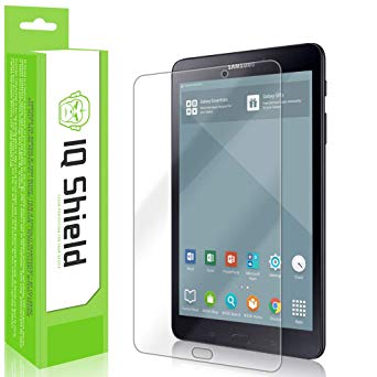 IQShield Galaxy Tab A 8.0 Screen Protector, LiQuidSkin Full Coverage Screen Protector for Galaxy Tab A 8.0 (2017, SM-T380) HD Clear Anti-Bubble Film