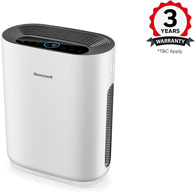 Honeywell Air Touch I5 Room Air Purifier with HEPA Filter, 30 Sq. m (White)