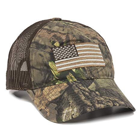 Outdoor Cap Men's Camouflage Americana Cap, One Size