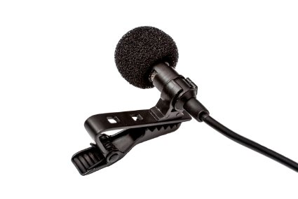 DURBPRO LONG 15' Lavalier Microphone Clip-on Lapel Omnidirectional Condenser Mic for iPhone, iPad, iPod Touch, Samsung Android, MacBook, iMac, and Windows Smartphones Podcast Phone Video Recording