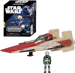 STAR WARS Micro Galaxy Squadron A-Wing Mystery Bundle - 3-Inch Light Armor Class Vehicle and Scout Class Vehicle with Micro Figure Accessories - Amazon Exclusive