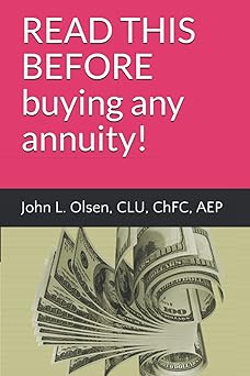 READ THIS BEFORE buying any annuity!