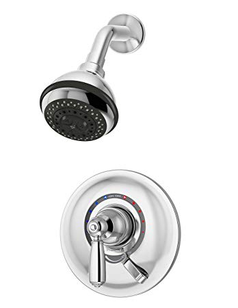 Symmons S-4701 Allura Shower System with Lever Handle and Integral Volume Control, Chrome