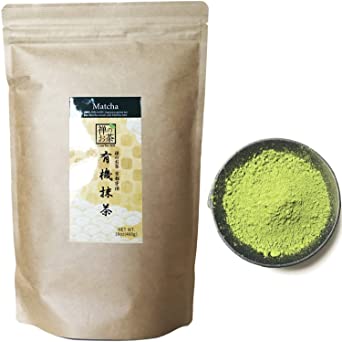 Zen no Ocha Japanese Matcha Powder Green Tea 100% Organic Made in Kyoto Japan (460g(16oz))
