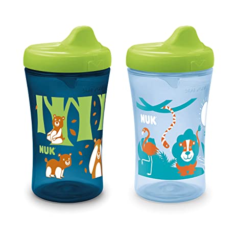 NUK Hide 'n Seek Hard Spout Sippy Cup, 10 oz, 2 Pack, 9  Months