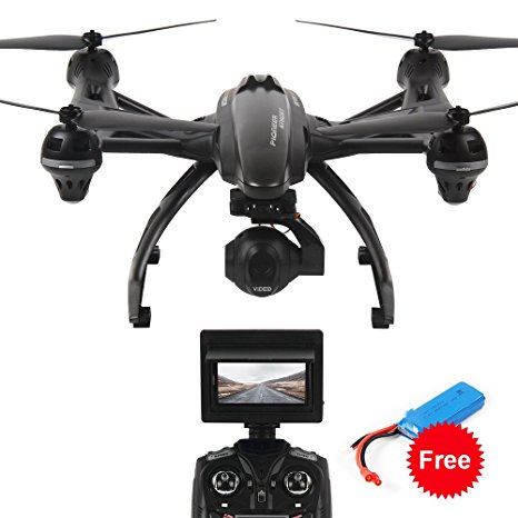 Dazhong JXD RC Quacopter 507G 5.8G FPV Drone with 2.0MP HD Camera Barometer Set High One-Key-return Headless 2.4G 4Ch 6-Axis RC Quadcopter   Extra 2pcs Batteries