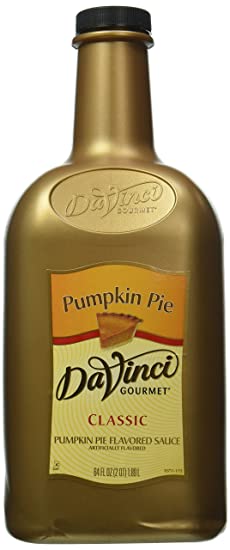 Da Vinci Gourmet Pumpkin Pie Sauce, Half Gallon