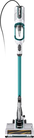 Shark HZ251 Ultralight Corded Stick Self-Cleaning Brushroll, Perfect, Converts to Hand Vacuum, LED Headlights, Anti-Allergen Dust Brush, Pet Crevice & Upholstery Tools, Teal.32 Quarts Capacity