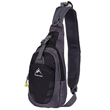 Sling Bag, MALEDEN Water Resistant Outdoor Shoulder Backpack Chest Unbalance Crossbody Bags for Women Men Girls Boys Travel Hiking Daypack