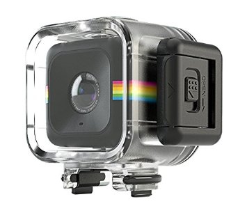 Polaroid Waterproof Shockproof Case for the Polaroid CUBE, CUBE  HD Action Lifestyle Camera - Connects to All Mounts in CUBE Series