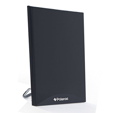 Polaroid Amplified HDTV Digital Antenna Receives Free High Definition TV Broadcast Channels for Indoor Use - Cut The Cord!