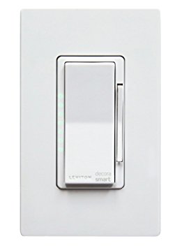 Leviton DW1KD-1BZ Decora Smart Wi-Fi 1000W Universal LED/Incandescent Dimmer,  No Hub Required, Works with Amazon Alexa