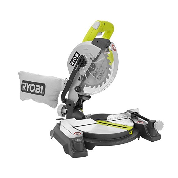 Ryobi 9 Amp 7-1/4 in. Compound Miter Saw with Laser