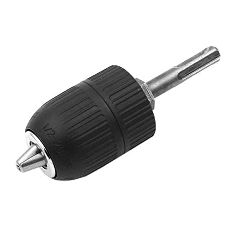 Eyech 2-13mm Keyless Chuck Adaptor Tapered Drill Chucks with 20 UNF Thread Mount Shaft Universal Replacement Electric Drill Chuck with SDS Plus Shank
