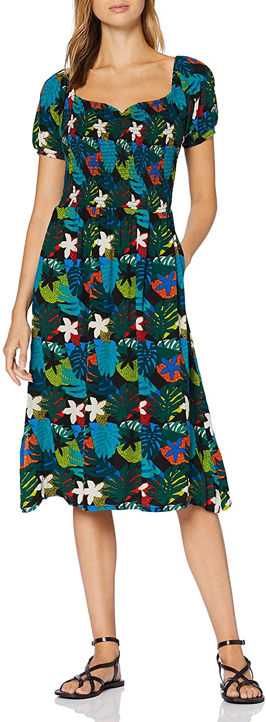 Superdry Women's Kala Smocked Midi Dress