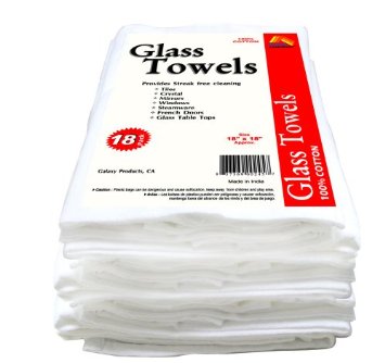 Galaxy Glass Cleaning Towels 18-Pack GT18