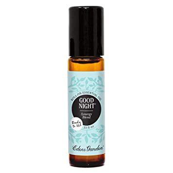 Edens Garden Good Night Essential Oil Synergy Blend, 100% Pure Therapeutic Grade (Pre-Diluted & Ready To Use- Anxiety & Sleep), 10 ml Roll-On