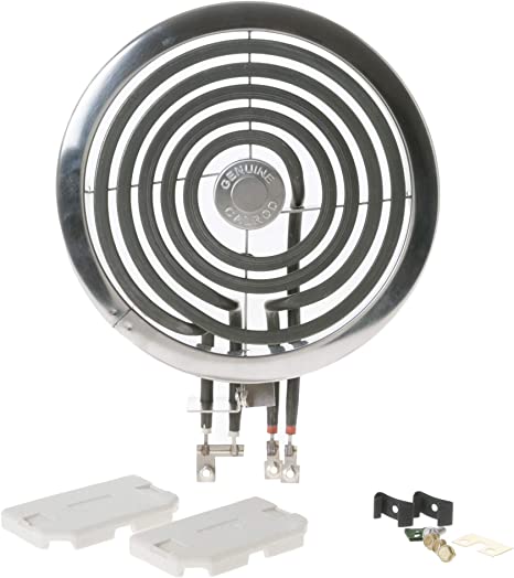 GE WB30X356 Genuine OEM 6" Coil Surface Element Kit for GE Electric Ranges