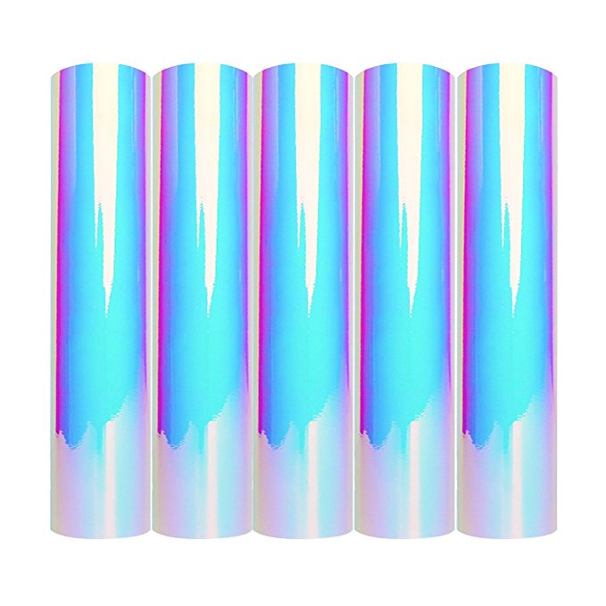 TECKWRAP Holographic Opal White Vinyl Sheets