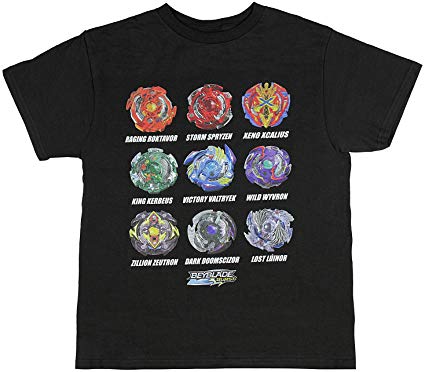 Beyblade Burst Boys' Spinner Tops T-Shirt