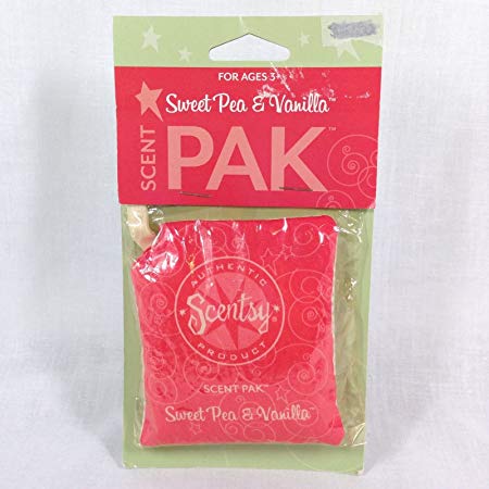 Scentsy Scent Pak Sweet Pea and Vanilla