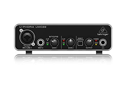 Behringer UMC22 Computer Audio Interface