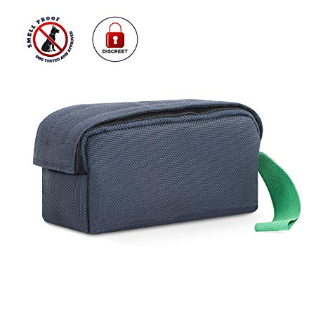 MEIZHI Smell Proof Bag Blue 16CM X 9CM Odor Proof Hand Pouch 6.5" x 3.5" Odor Eliminator Bags Keep Your Goods Safe and Concealed In Choose from 3 Colors