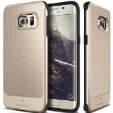 Galaxy S6 Edge Plus case Caseology Vault Series Gold Slim Design Rugged Protective Armor Cover Active Armor for Samsung Galaxy S6 Edge Plus