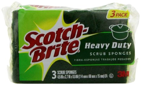 Scotch-Brite Heavy Duty Scrub Sponge 3-Count