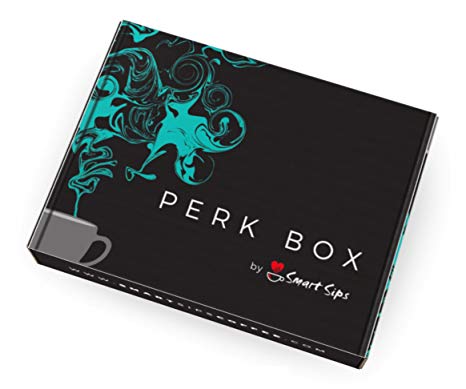 PERK BOX, Gourmet Flavored Coffee Assorted Gift Box Sampler, The Perfect Gift for Coffee Lovers! Limited Edition, for Keurig K-cup Brewers, 24 Count