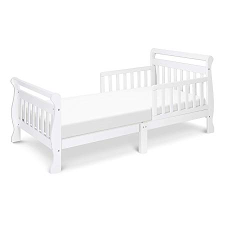 DaVinci Sleigh Toddler Bed - White