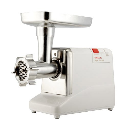 Sunmile SM-G50 ETL Max 13HP 12 Heavy Duty Electric Meat Grinder Mincer Metal Gear BoxampGears REVERSECIRCUIT BREAKER Function 1 Stainless Steel Cutting Blades and 3 Plates 3 Sausage Stuffers
