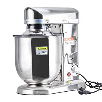 Professional 10 Liters Electric Stand Food Mixer Blender Planetary Cooking Mixer, Egg/Cake/Milk shake Beater, Dough Mixer Machine Whole Stainless Steel Made (10L Stainless Steel)