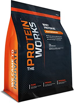 THE PROTEIN WORKS Whey Protein 80 Concentrate Shake, Banana Smooth, 500 g