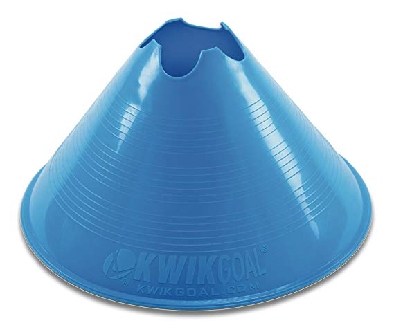 Kwik Goal Jumbo Disc Cones, Pack of 12