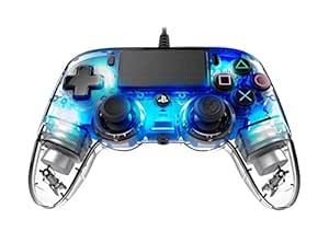 NACON PS4 Controller Light Edition [Offiziell lizenziert/blau]