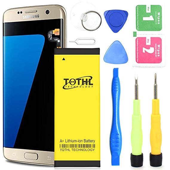 Galaxy S7 Edge Battery,TQTHL UPGRADED 3800mAh Replacement Li-Polymer Battery for Samsung Galaxy S7 EDGE Part# EB-BG935ABE SM-G935 with Free Tool kit. (Compatible with ALL Galaxy S7 Edge Version)