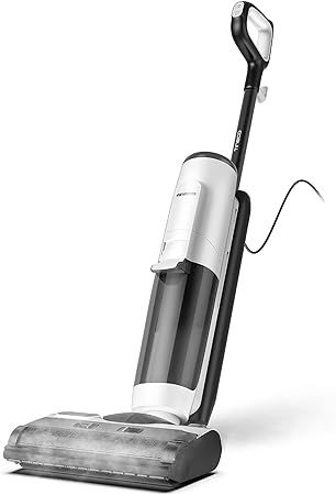 Tineco FLOOR ONE S5 STEAM Smart Wet-Dry Vacuum Cleaner and Steam Mop for Hard Floors with Digital Display and Longer Run Time, Cleans and Sanitizes, Great for Sticky Messes